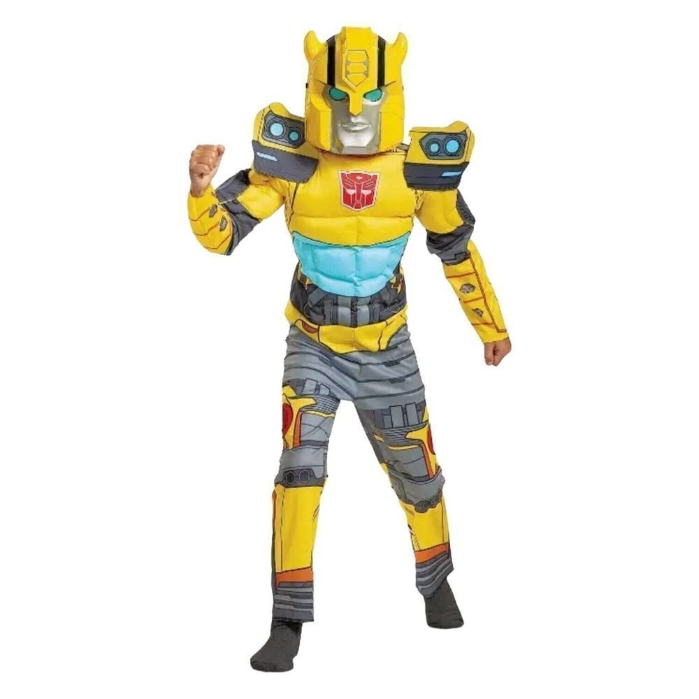 Transformer Bumblebee Halloween Costume SZ M Pretend Cosplay Theater Cars
